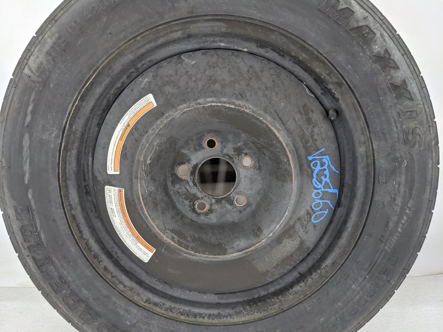 2013-2015 Nissan Pathfinder Spare Donut Tire Wheel Rim Oem 1455280 - Oemusedautoparts1.com