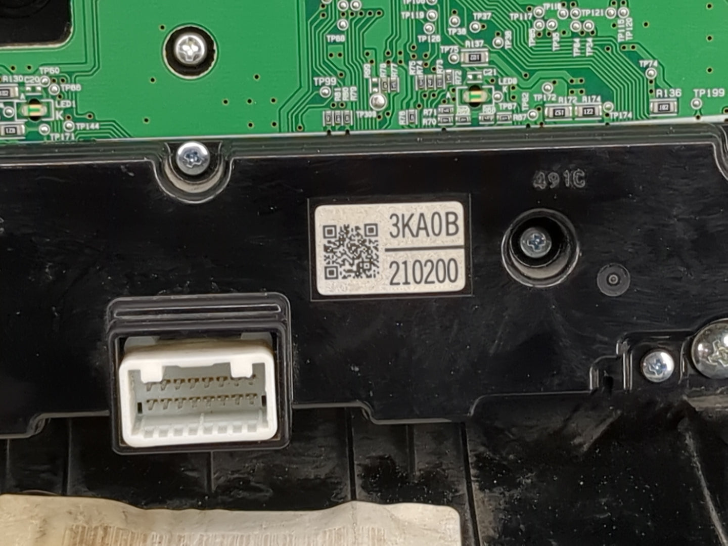 2015 Nissan Pathfinder Radio AM FM Cd Player Receiver Replacement P/N:3KA0B F21PB1Q40B Fits OEM Used Auto Parts - Oemusedaut