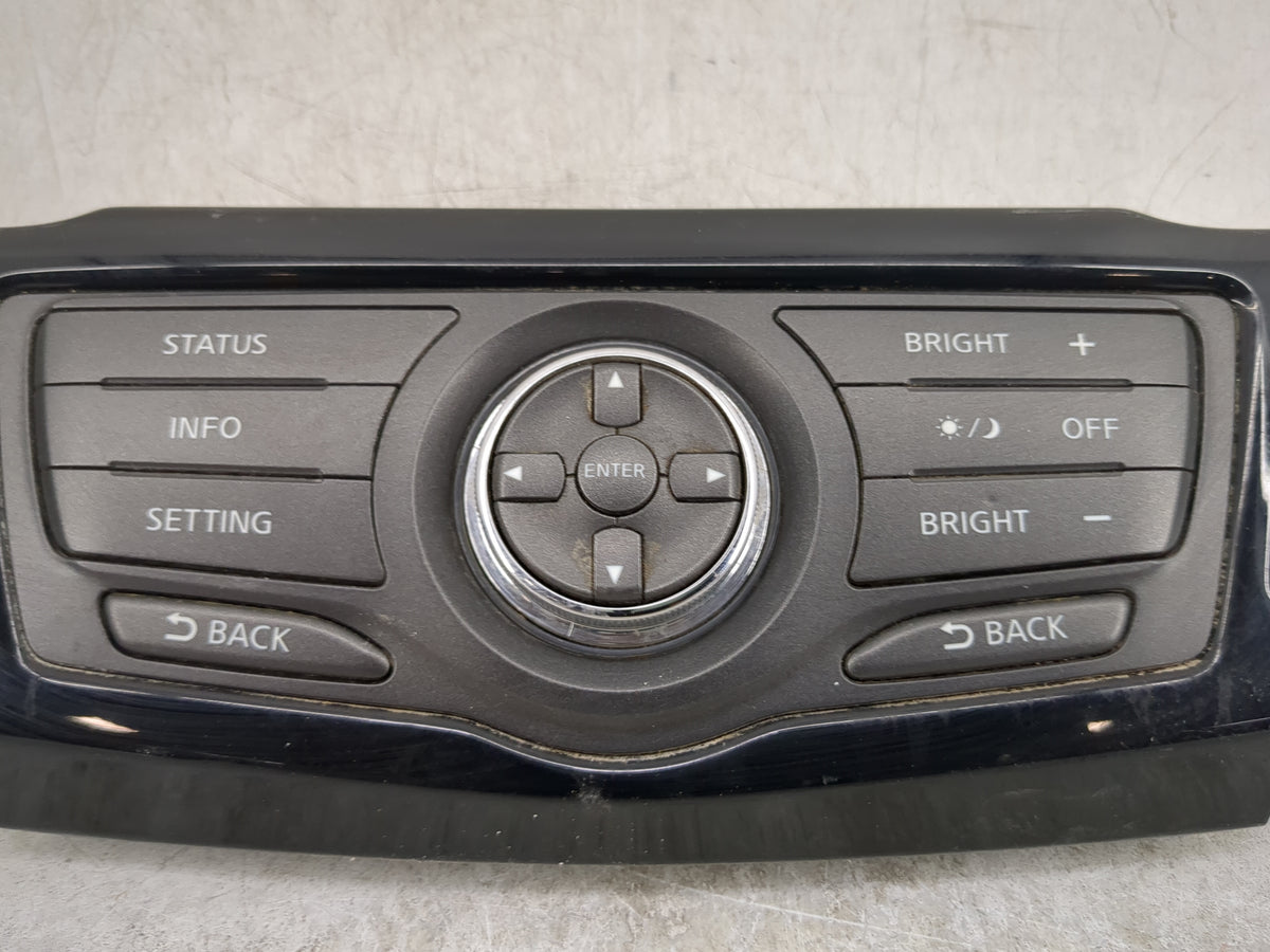 2013-2016 Nissan Pathfinder Information Radio Display Screen 1457748 - Oemusedautoparts1.com