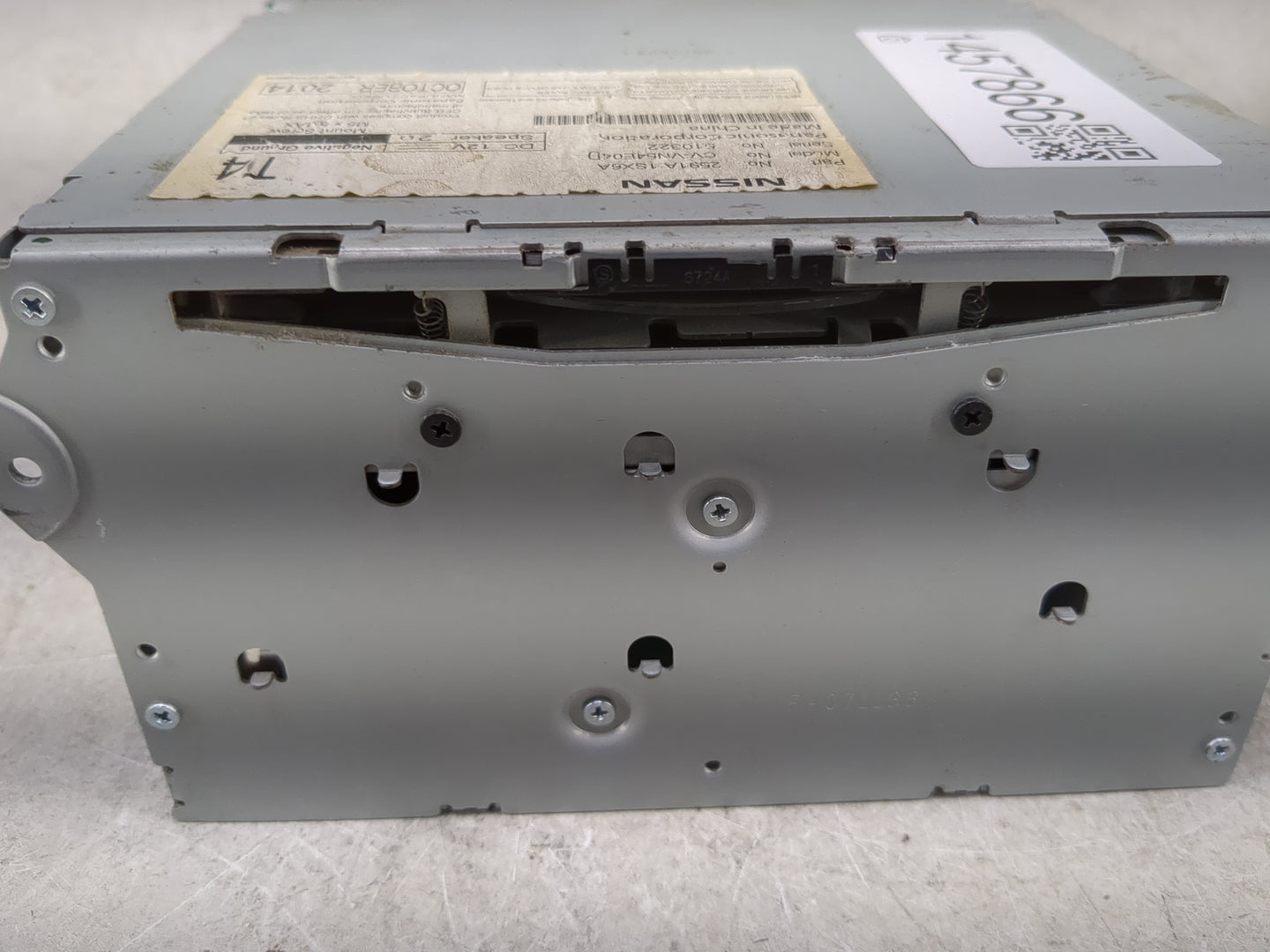 2013-2014 Nissan Pathfinder Radio AM FM Cd Player Receiver Replacement P/N:2591A1SX6A CV-VN54E04D Fits Fits 2013 2014 2015 O