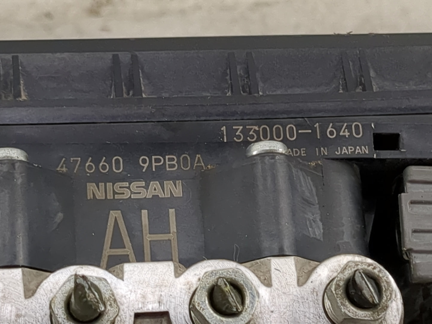2015 Nissan Pathfinder ABS Pump Control Module Replacement P/N:133000-1640 47660 9PB0A Fits OEM Used Auto Parts - Oemusedaut