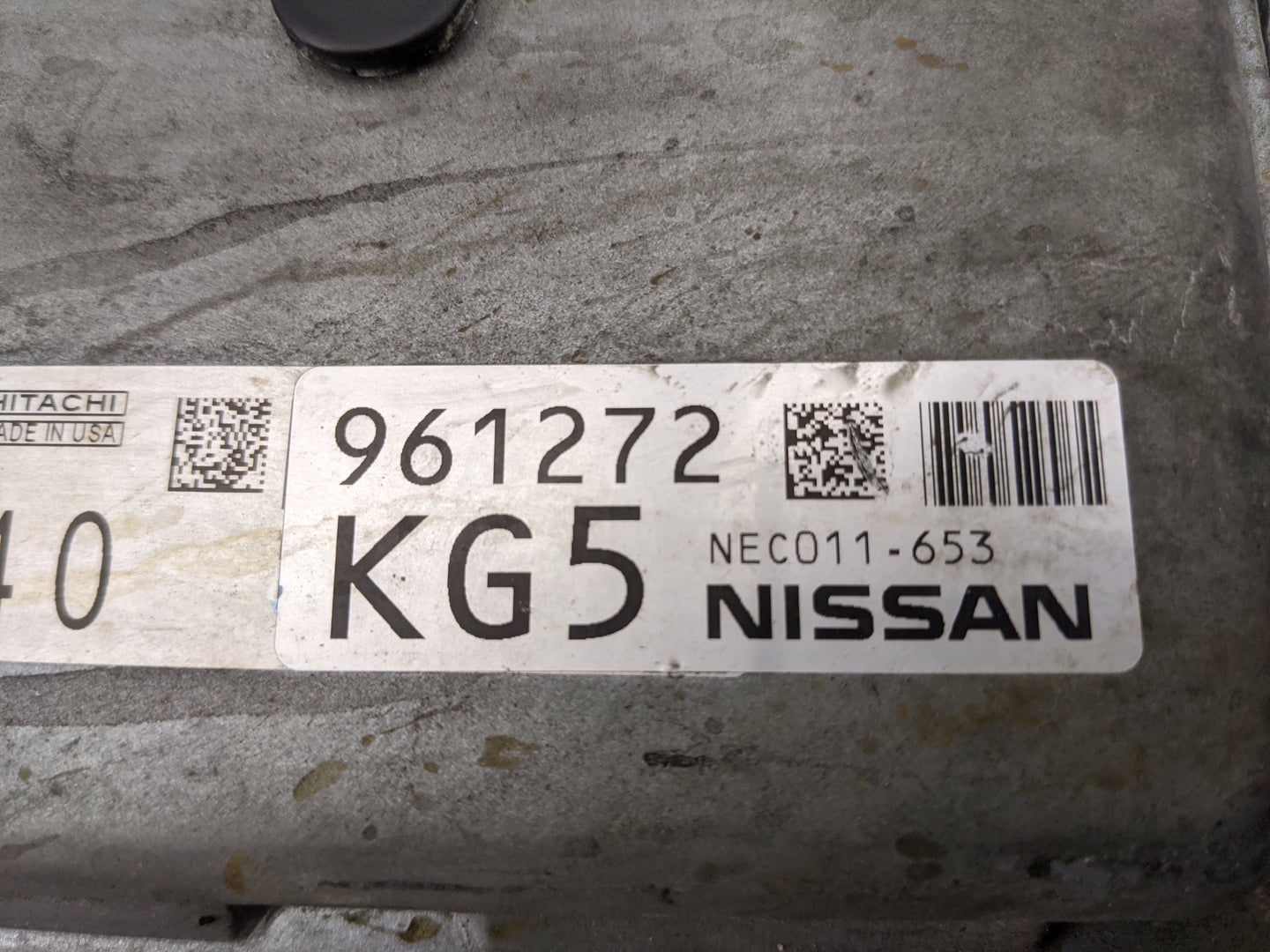 2015-2016 Nissan Pathfinder PCM Engine Control Computer ECU ECM PCU OEM P/N:NEC011-653 Fits Fits 2015 2016 2017 OEM Used Aut