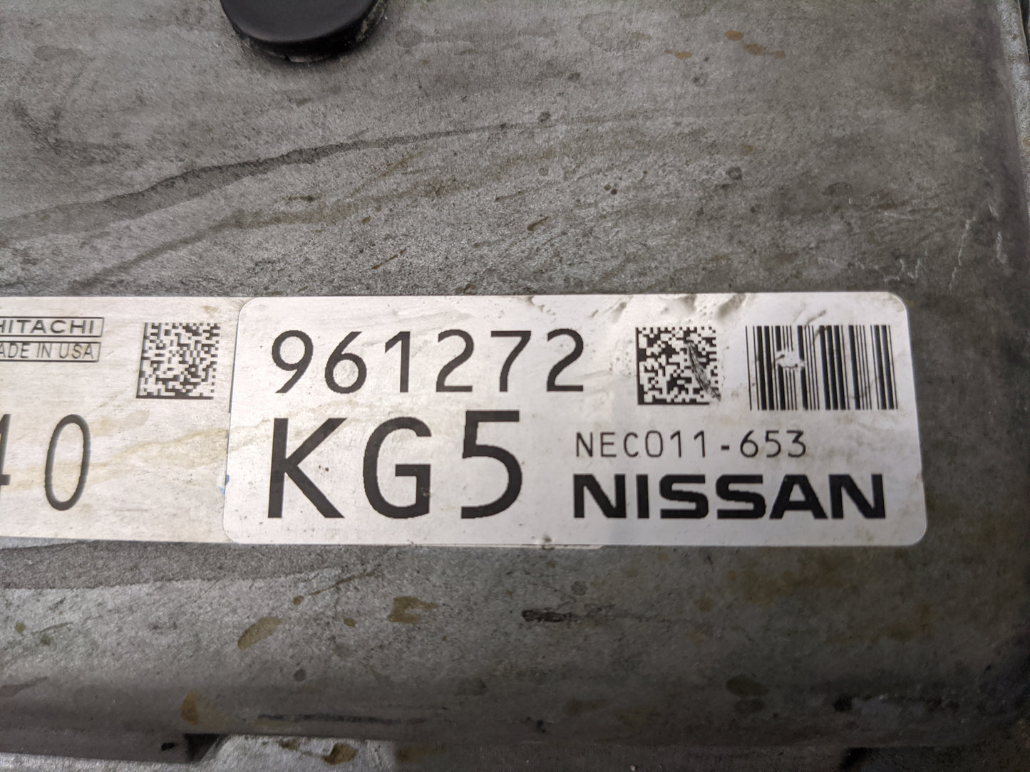 2015-2016 Nissan Pathfinder PCM Engine Control Computer ECU ECM PCU OEM P/N:NEC011-653 Fits Fits 2015 2016 2017 OEM Used Aut