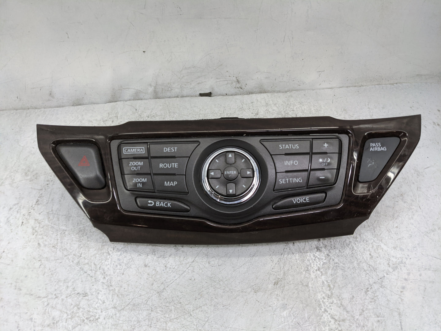 2015 Nissan Pathfinder Radio AM FM Cd Player Receiver Replacement P/N:3KA6A Fits OEM Used Auto Parts - Oemusedautoparts1.com