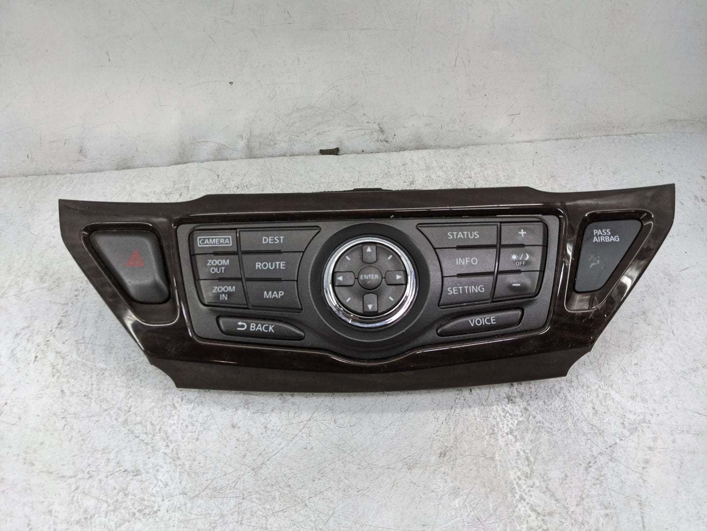 2015 Nissan Pathfinder Radio AM FM Cd Player Receiver Replacement P/N:3KA6A Fits OEM Used Auto Parts - Oemusedautoparts1.com