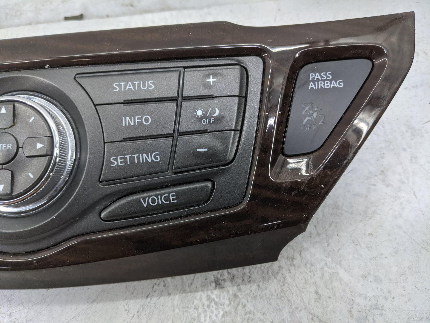 2015 Nissan Pathfinder Radio AM FM Cd Player Receiver Replacement P/N:3KA6A Fits OEM Used Auto Parts - Oemusedautoparts1.com