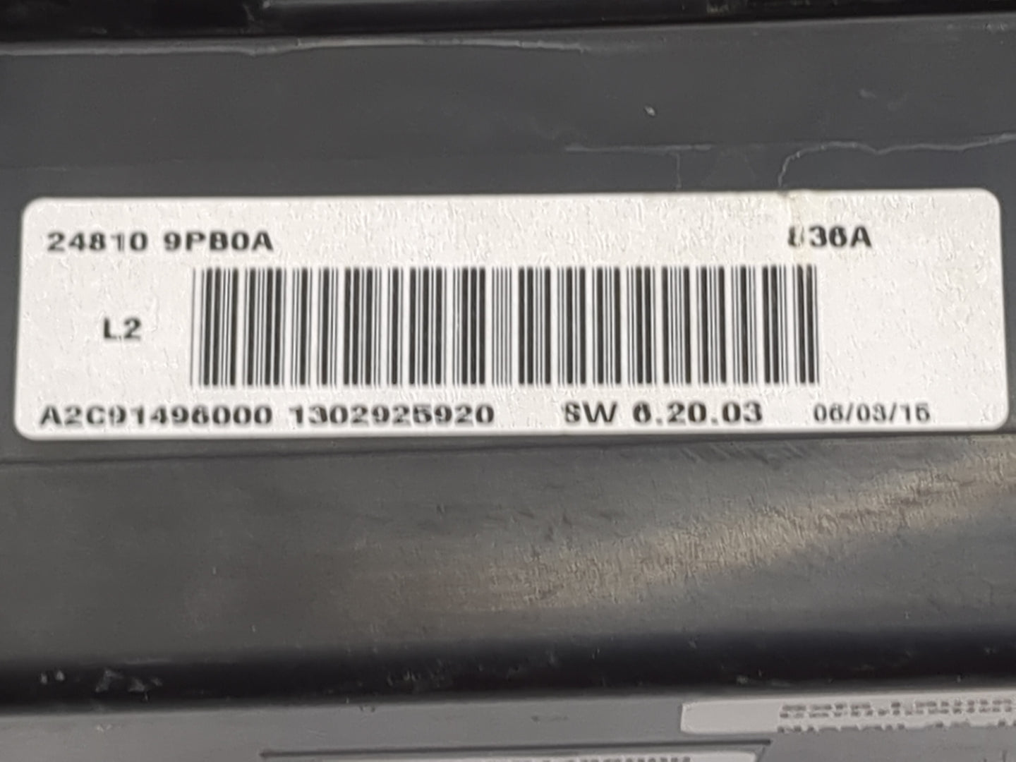 2015 Nissan Pathfinder Instrument Cluster Speedometer Gauges P/N:24810 9PB0A A2C53410957, A2C91498000 Miles: Fits OEM Used A
