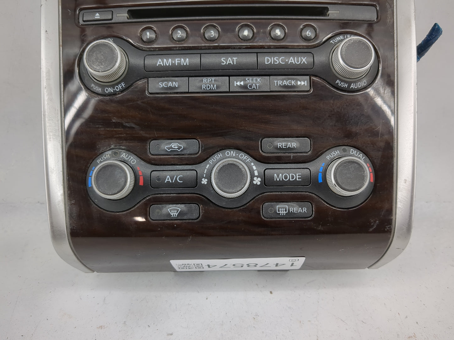 2013-2016 Nissan Pathfinder Climate Control Module Temperature AC/Heater Replacement P/N:3KA6B Fits Fits 2013 2014 2015 2016