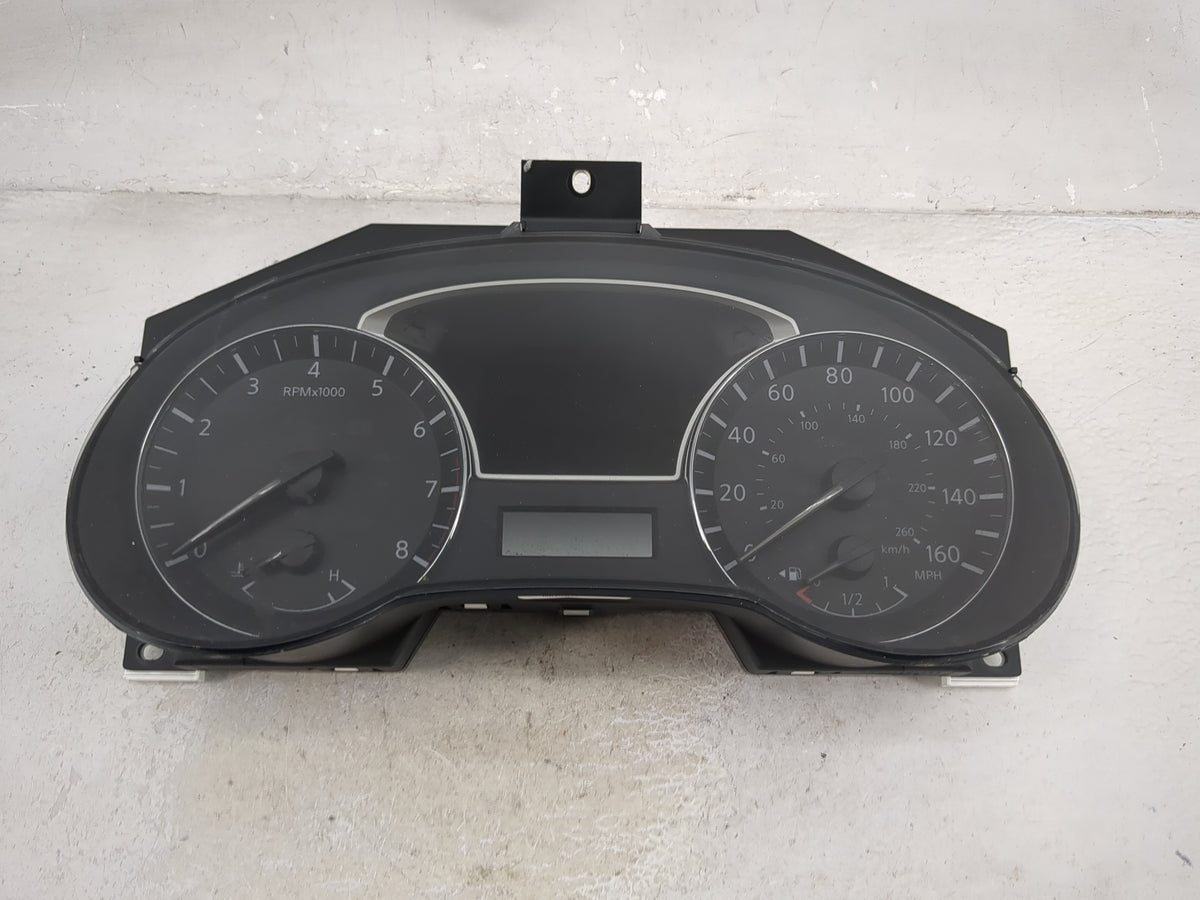 2015 Nissan Pathfinder Instrument Cluster Speedometer Gauges P/N:24810 9PB0A A2C91496000, A2C53410957 Miles: Fits OEM Used A