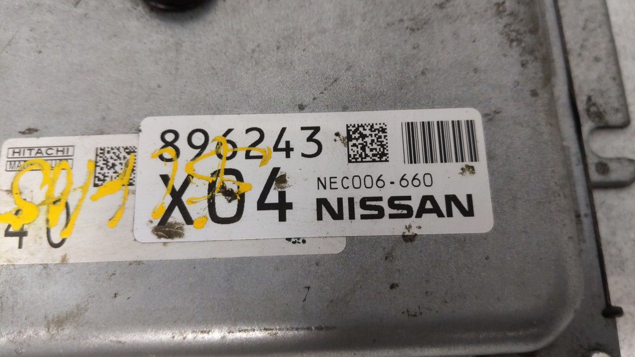 2015-2016 Nissan Pathfinder PCM Engine Control Computer ECU ECM PCU OEM P/N:BEM426-300 A1 AT BEM426-300 Fits Fits 2015 2016 