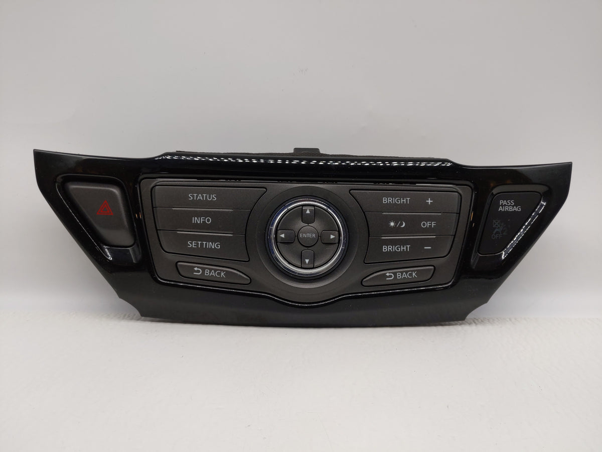 2013-2016 Nissan Pathfinder Information Radio Display Screen - Oemusedautoparts1.com