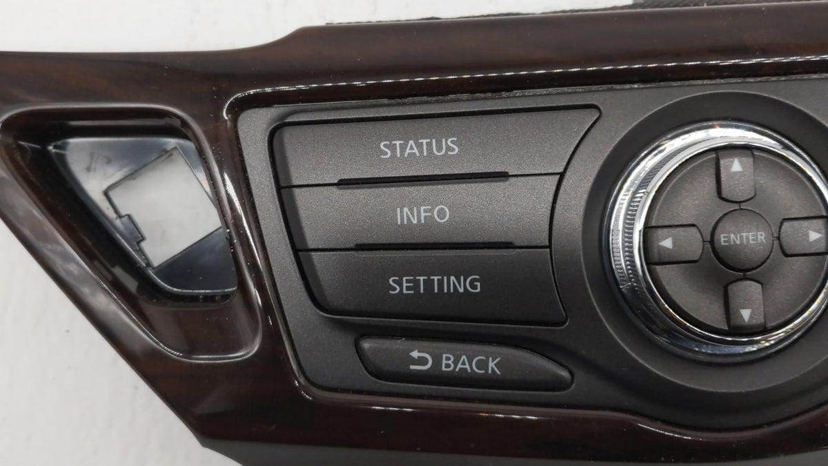 2013-2016 Nissan Pathfinder Information Radio Display Screen 284899 - Oemusedautoparts1.com
