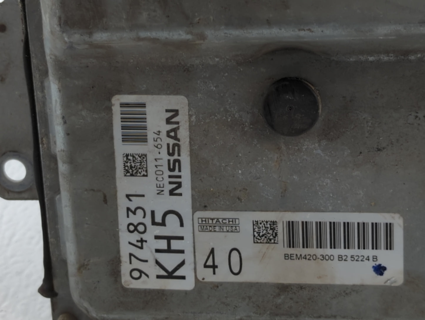 2015-2016 Nissan Pathfinder PCM Engine Control Computer ECU ECM PCU OEM P/N:974831KH5 NEC029-061 Fits Fits 2015 2016 2017 OE