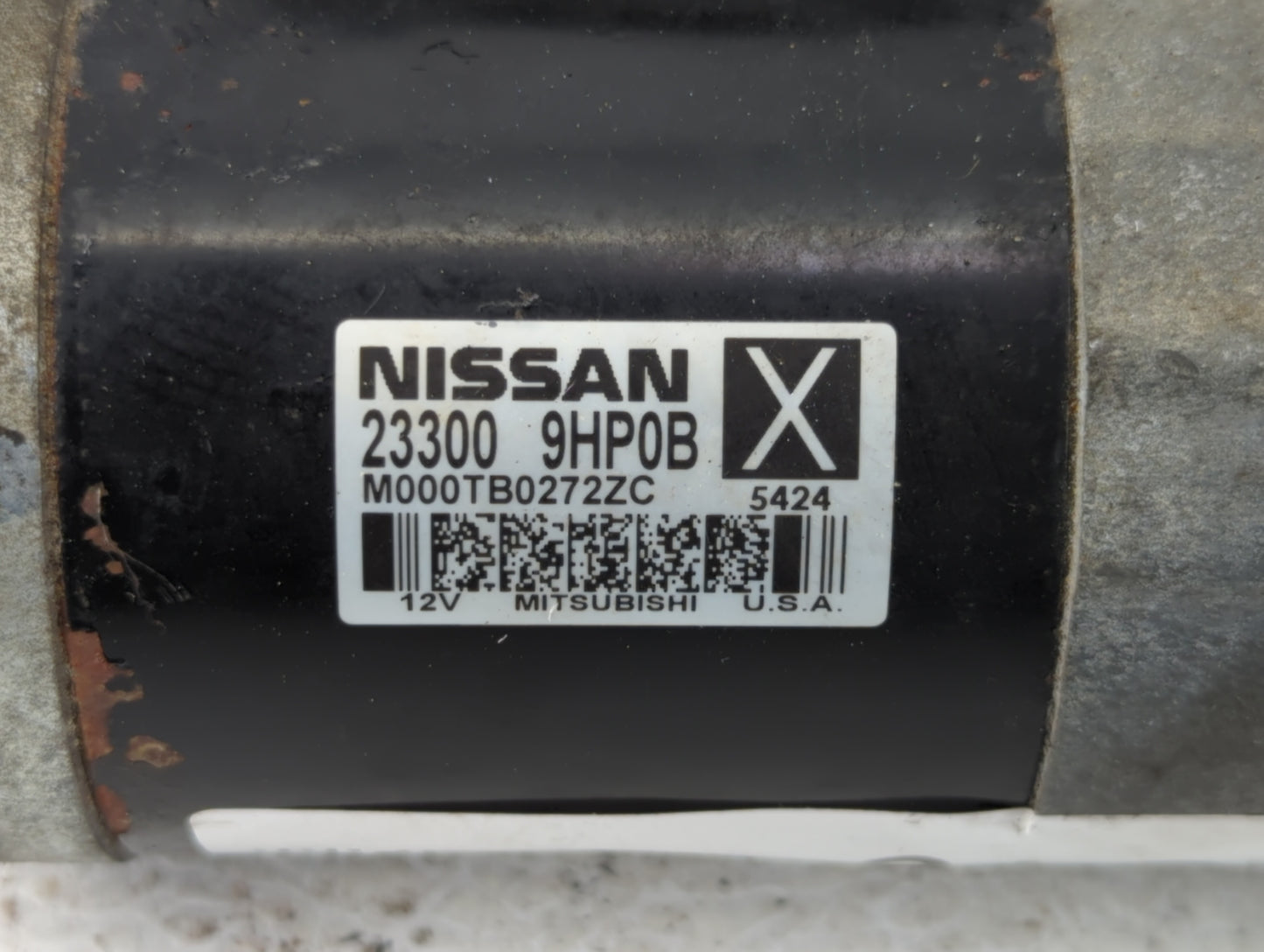 2015-2020 Nissan Pathfinder Car Starter Motor Solenoid OEM P/N:23300 9HP0B Fits Fits 2015 2016 2017 2018 2019 2020 2021 2022