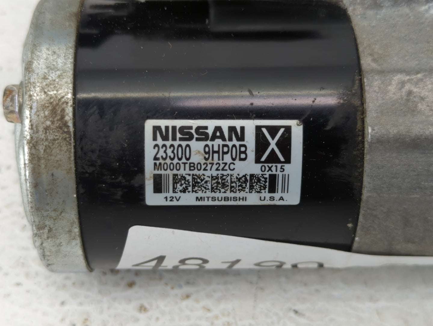 2015-2020 Nissan Pathfinder Car Starter Motor Solenoid OEM P/N:23300 9HP0B Fits Fits 2015 2016 2017 2018 2019 2020 2021 2022