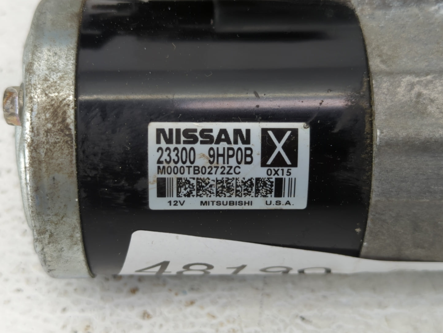 2015-2020 Nissan Pathfinder Car Starter Motor Solenoid OEM P/N:23300 9HP0B Fits Fits 2015 2016 2017 2018 2019 2020 2021 2022