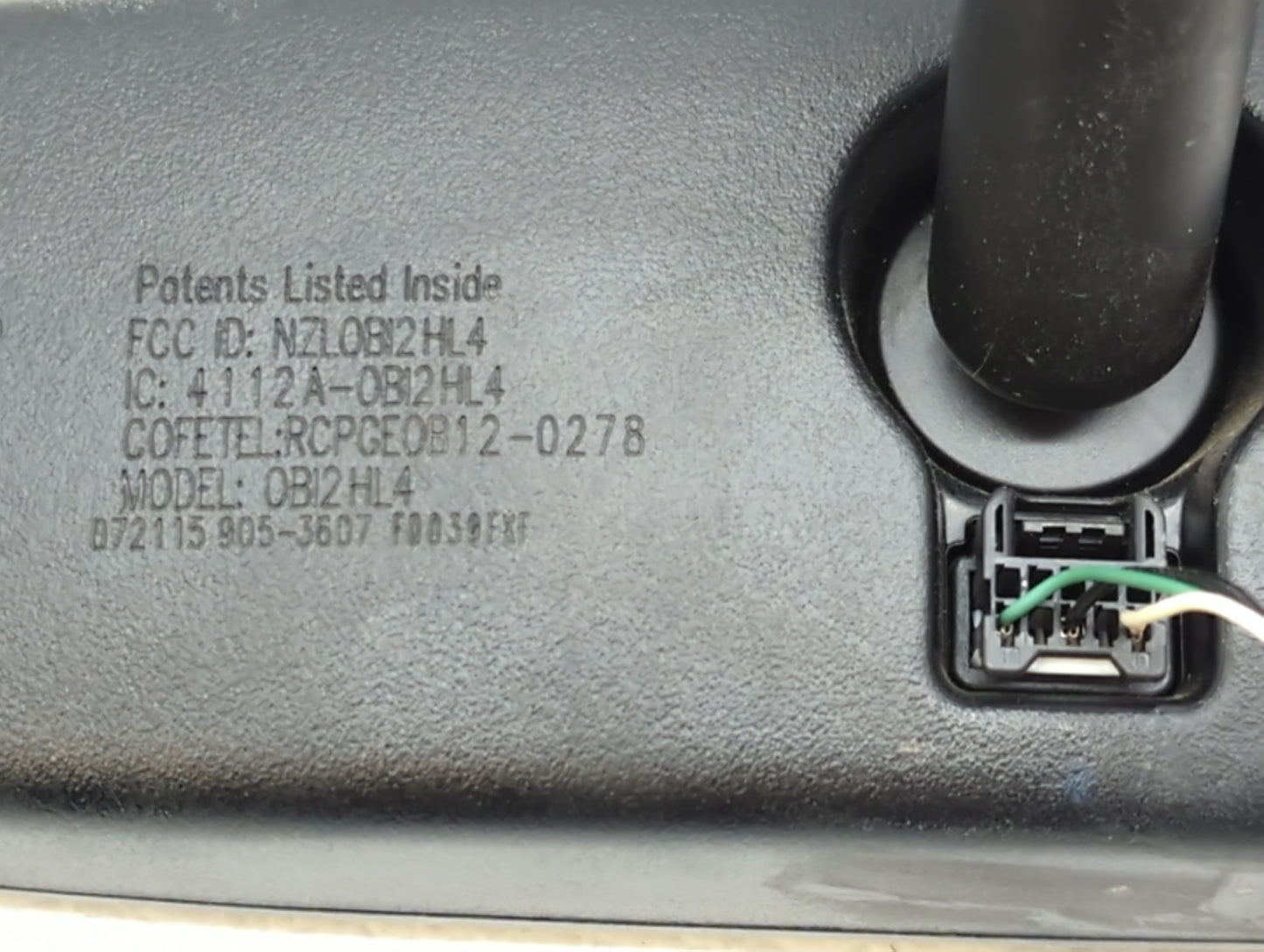 2013-2022 Nissan Pathfinder Interior Rear View Mirror Replacement OEM P/N:NZLOBI2HL4 4112A-OBI2HL4 Fits OEM Used Auto Parts 