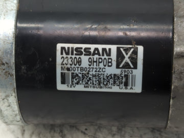 2015 Nissan Pathfinder Car Starter Motor Solenoid OEM P/N:23300 9HP0B M000TB0271ZC, 23300 9HP0A Fits OEM Used Auto Parts