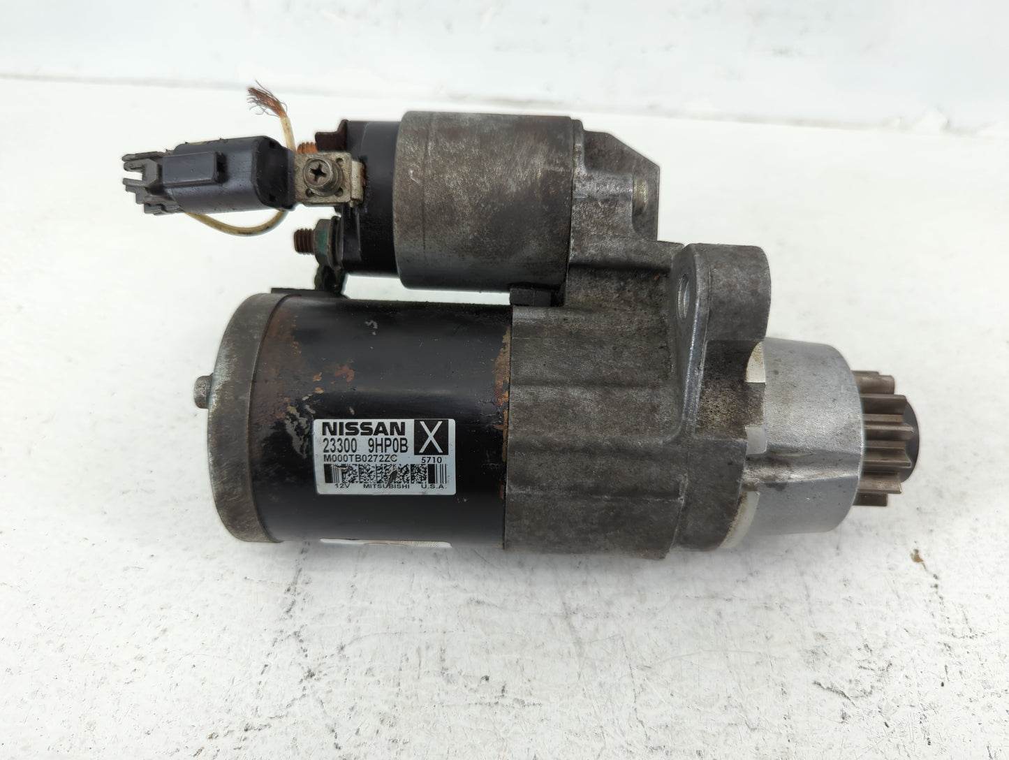 2015 Nissan Pathfinder Car Starter Motor Solenoid OEM P/N:M000TB0272ZC 23300 9HP0B Fits OEM Used Auto Parts - Oemusedautopar