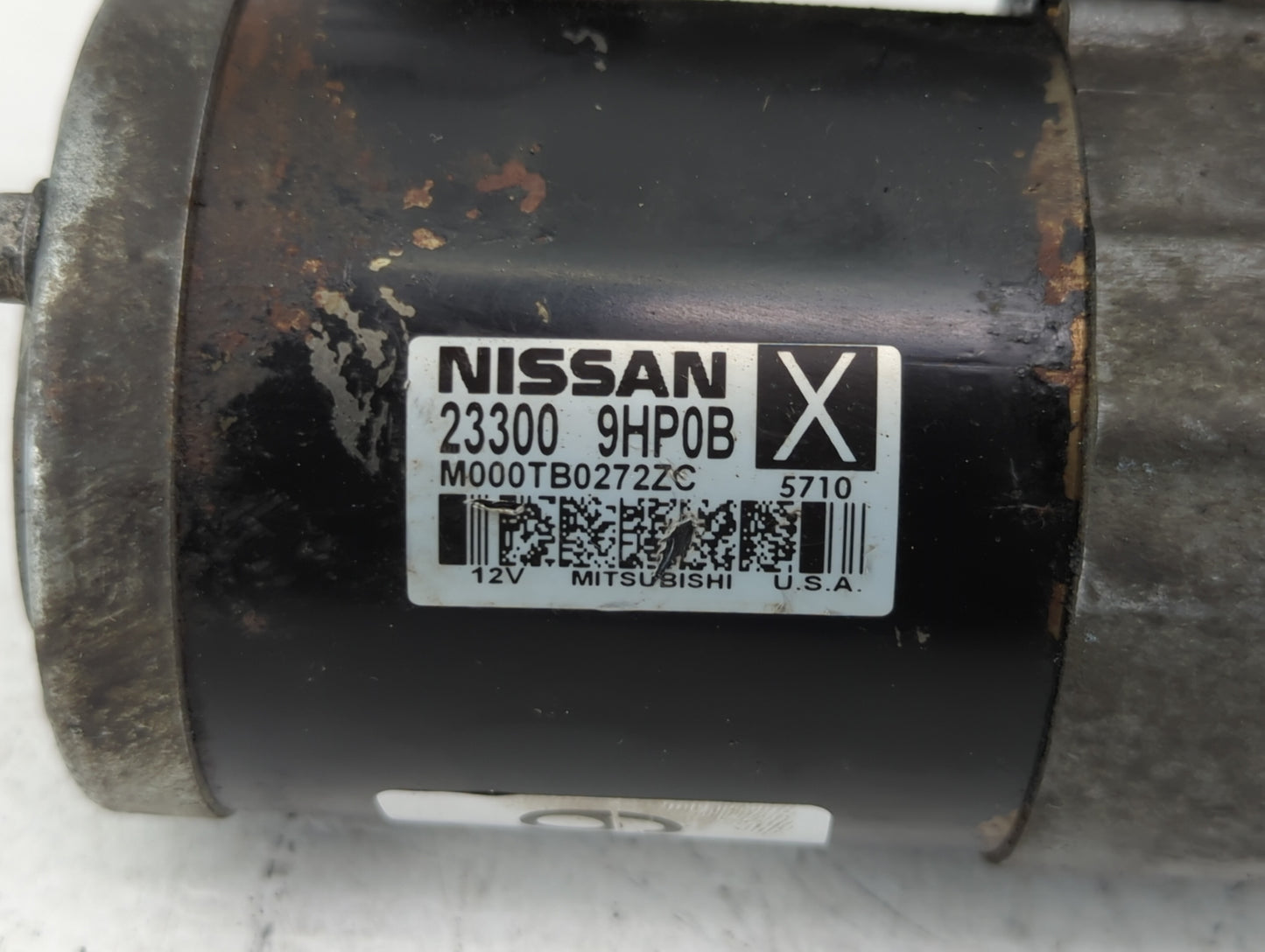 2015 Nissan Pathfinder Car Starter Motor Solenoid OEM P/N:M000TB0272ZC 23300 9HP0B Fits OEM Used Auto Parts - Oemusedautopar