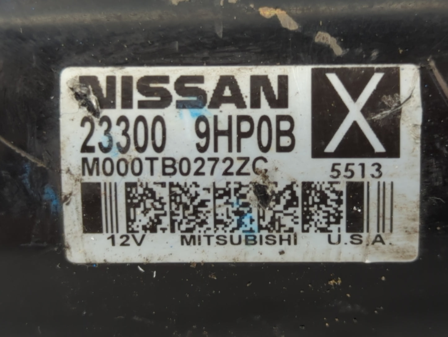 2015 Nissan Pathfinder Car Starter Motor Solenoid OEM P/N:23300 9HP0B Fits OEM Used Auto Parts - Oemusedautoparts1.com