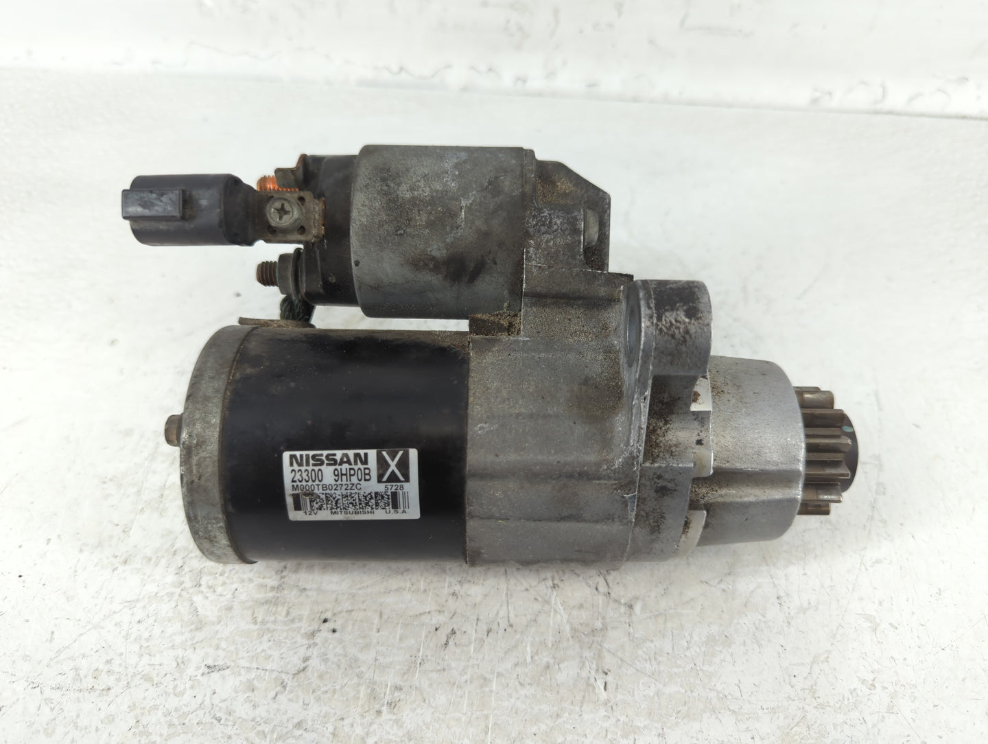 2015-2020 Nissan Pathfinder Car Starter Motor Solenoid OEM P/N:M000TB0272ZC 23300 9HP0B Fits OEM Used Auto Parts - Oemusedau