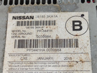 2015-2016 Nissan Pathfinder Radio AM FM Cd Player Receiver Replacement P/N:28185 3KA1A Fits Fits 2015 2016 OEM Used Auto Par