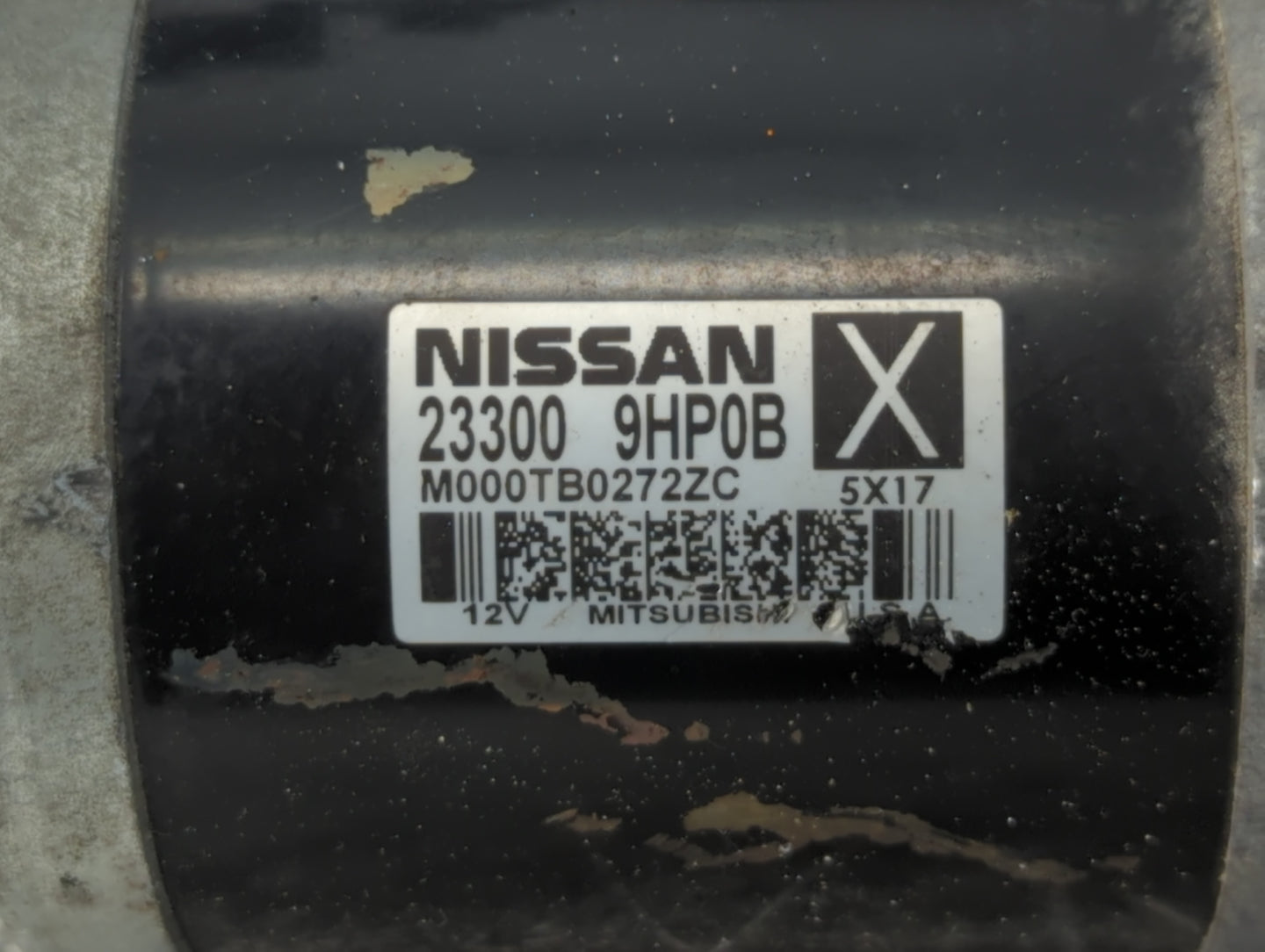 2015 Nissan Pathfinder Car Starter Motor Solenoid OEM P/N:23300 9HP0B Fits OEM Used Auto Parts - Oemusedautoparts1.com