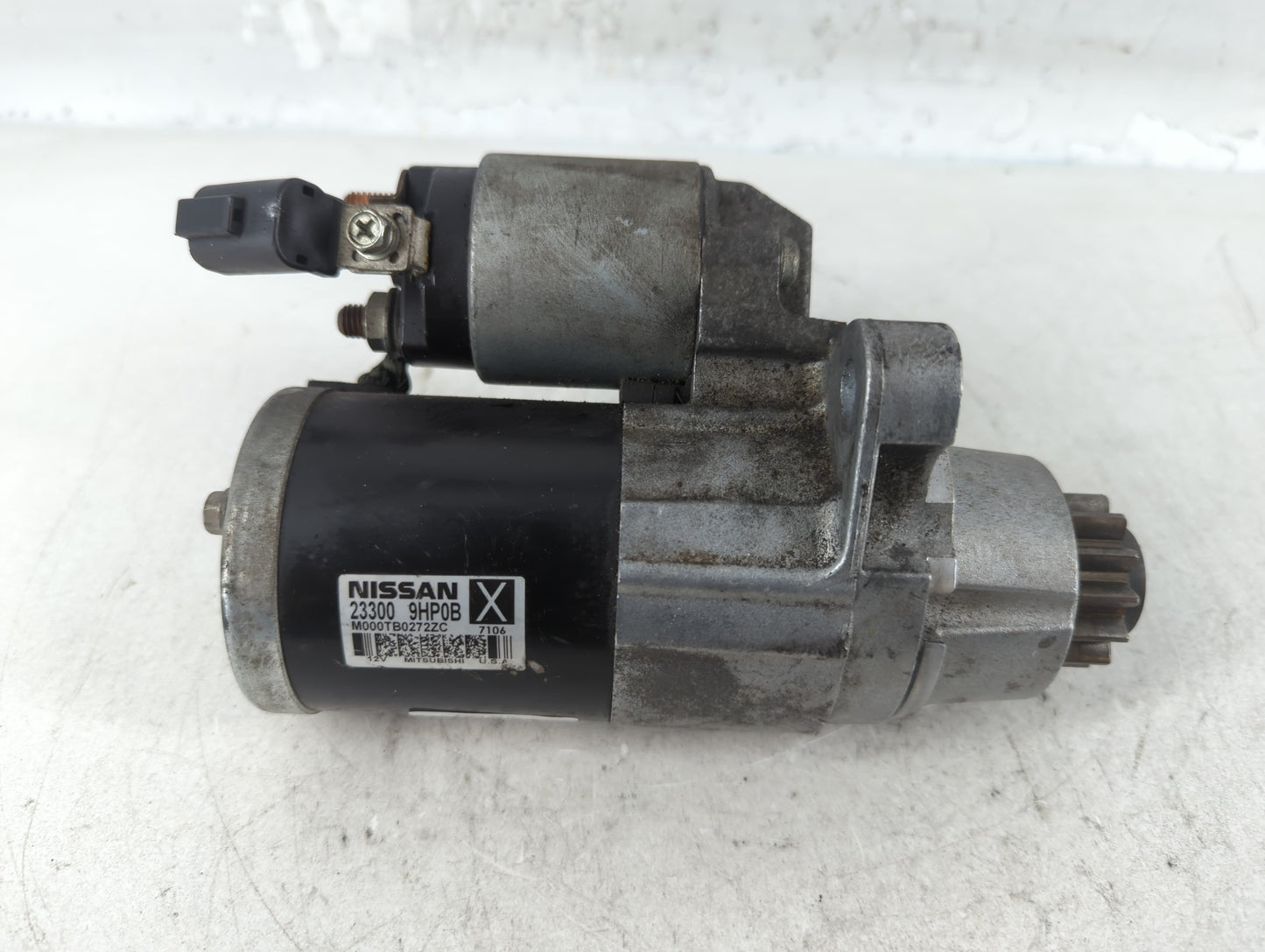 2015 Nissan Pathfinder Car Starter Motor Solenoid OEM P/N:23300 9HP0B Fits OEM Used Auto Parts - Oemusedautoparts1.com
