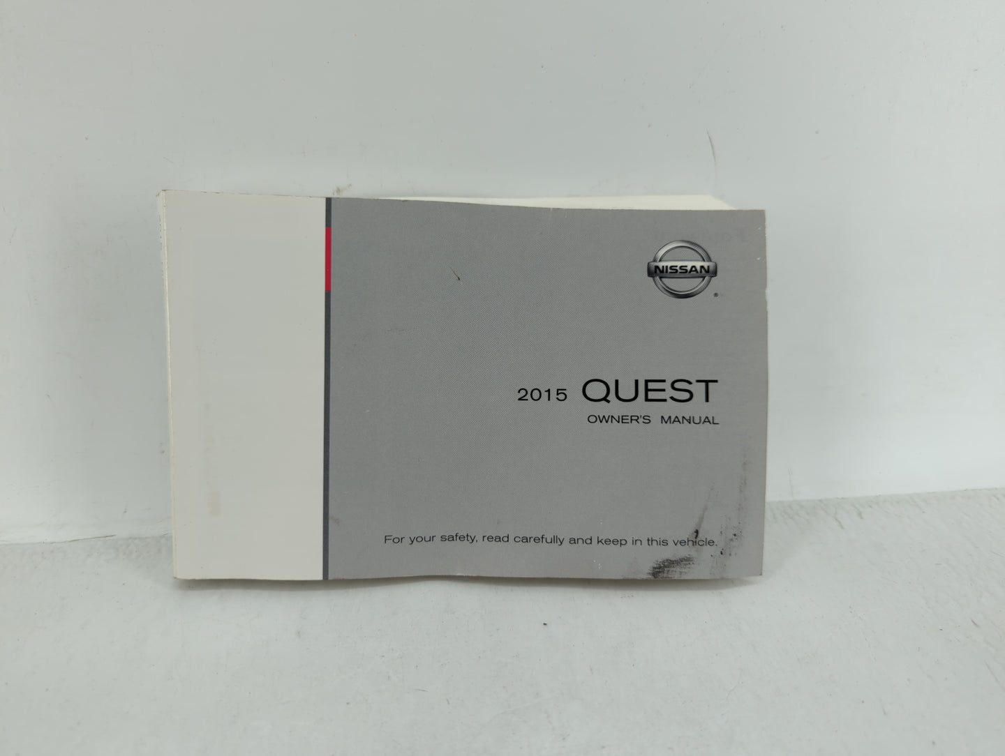 2015 Nissan Quest Owners Manual Book Guide OEM Used Auto Parts - Oemusedautoparts1.com