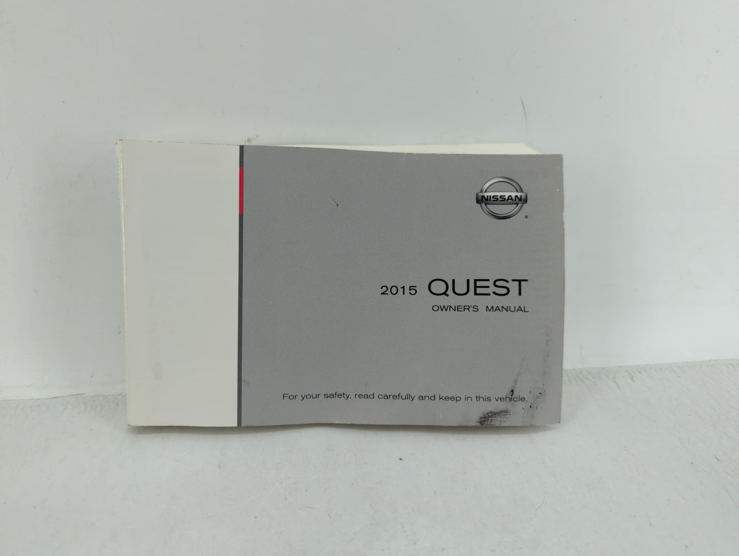 2015 Nissan Quest Owners Manual Book Guide OEM Used Auto Parts - Oemusedautoparts1.com