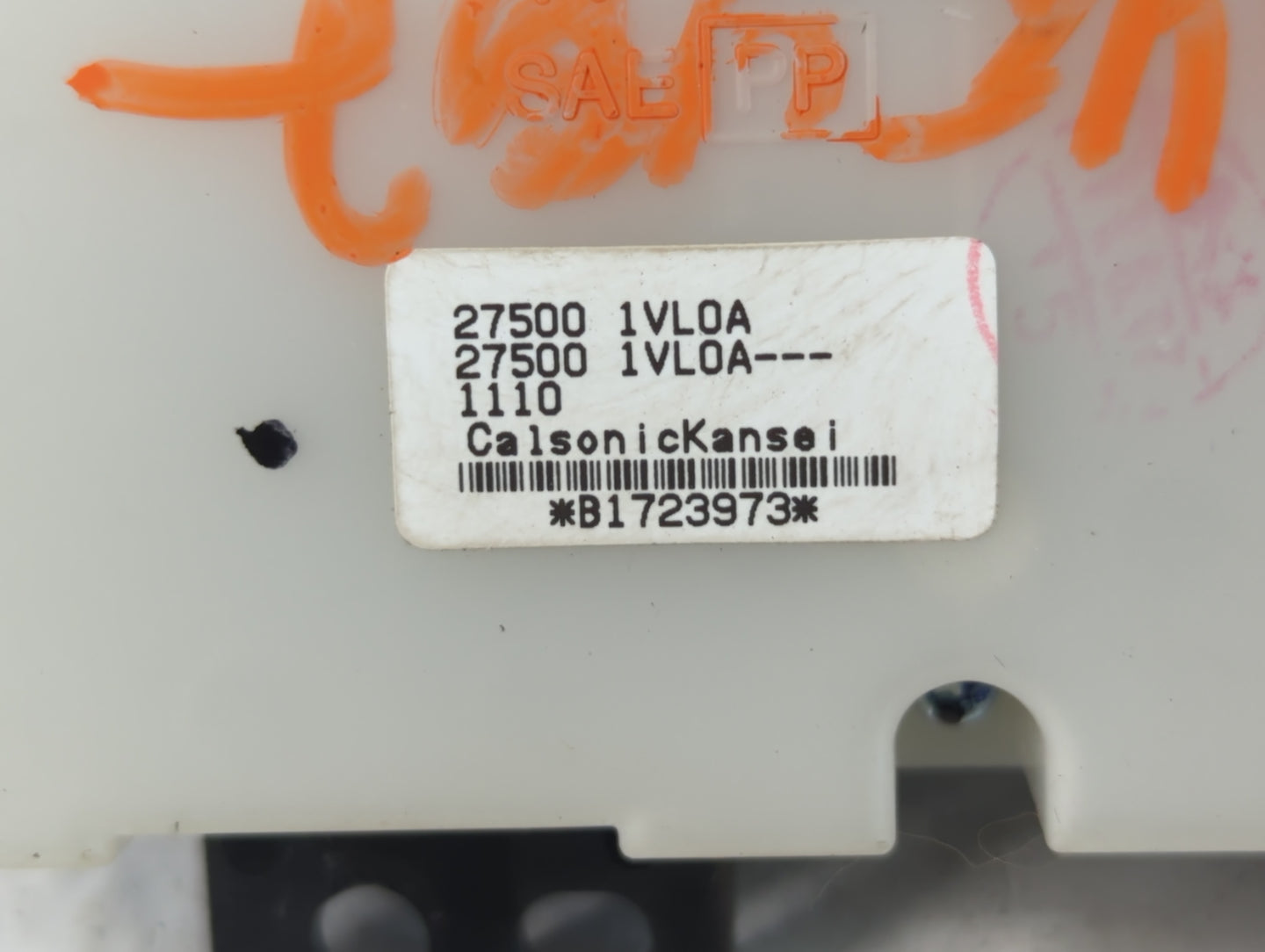 2014-2016 Nissan Rogue Climate Control Module Temperature AC/Heater Replacement P/N:27500 1VL0A Fits Fits 2014 2015 2016 OEM