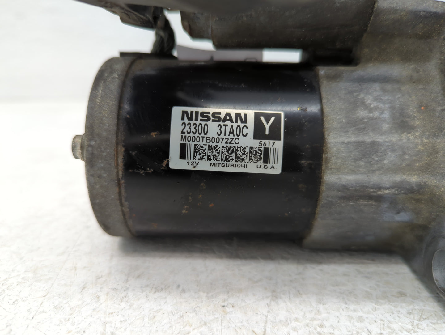 2015-2020 Nissan Rogue Car Starter Motor Solenoid OEM P/N:23300 3TA0C Fits Fits 2015 2016 2017 2018 2019 2020 OEM Used Auto 