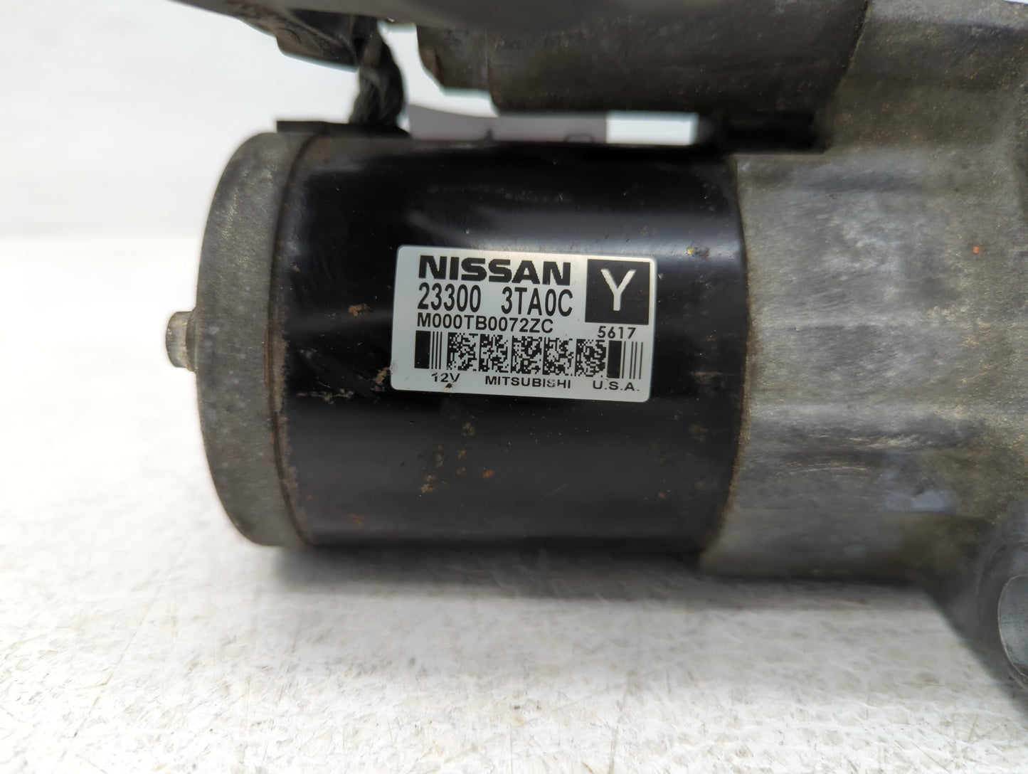 2015-2020 Nissan Rogue Car Starter Motor Solenoid OEM P/N:23300 3TA0C Fits Fits 2015 2016 2017 2018 2019 2020 OEM Used Auto 