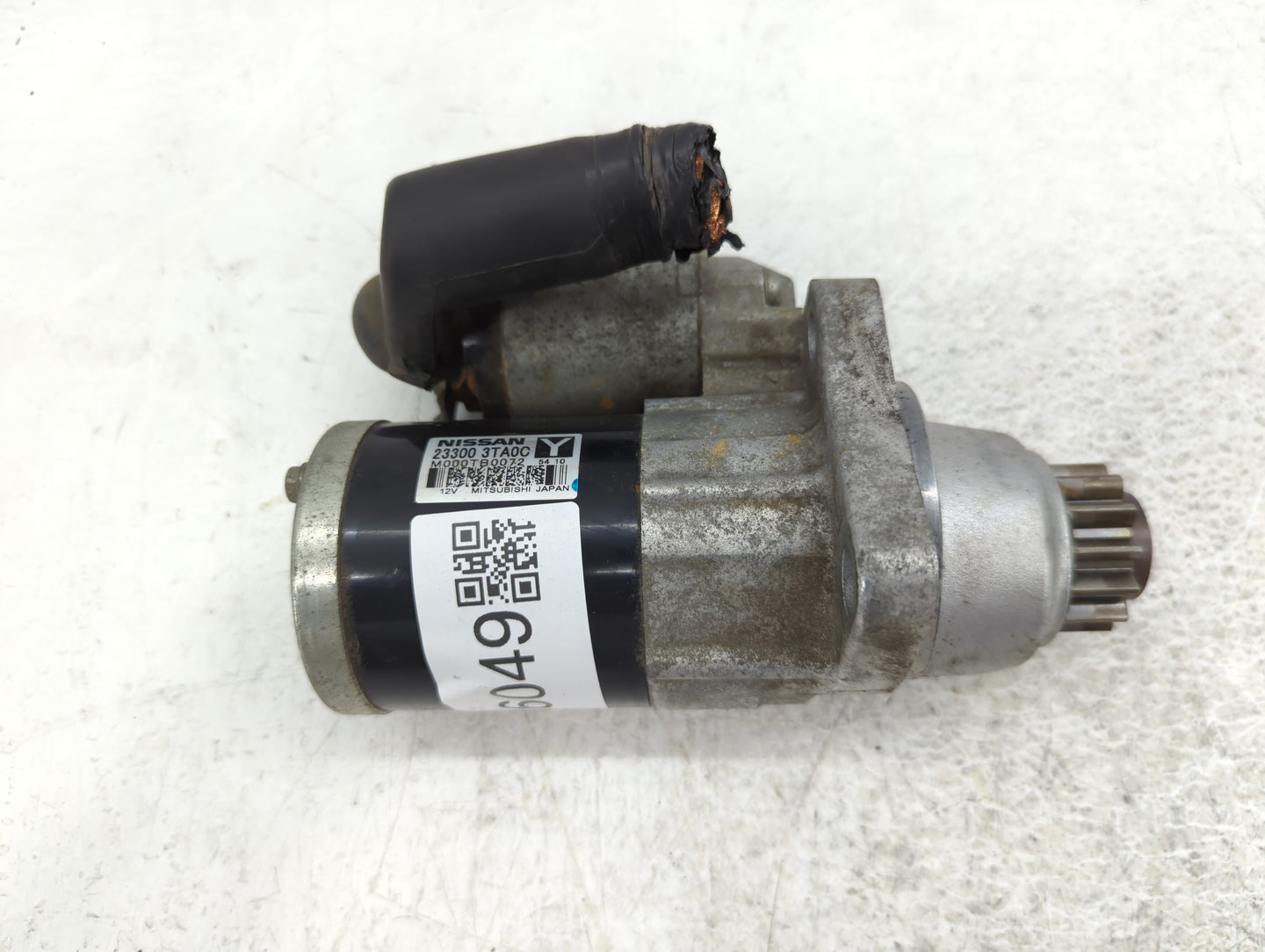 2015-2020 Nissan Rogue Car Starter Motor Solenoid OEM P/N:23300 3TA0C Fits Fits 2015 2016 2017 2018 2019 2020 OEM Used Auto 