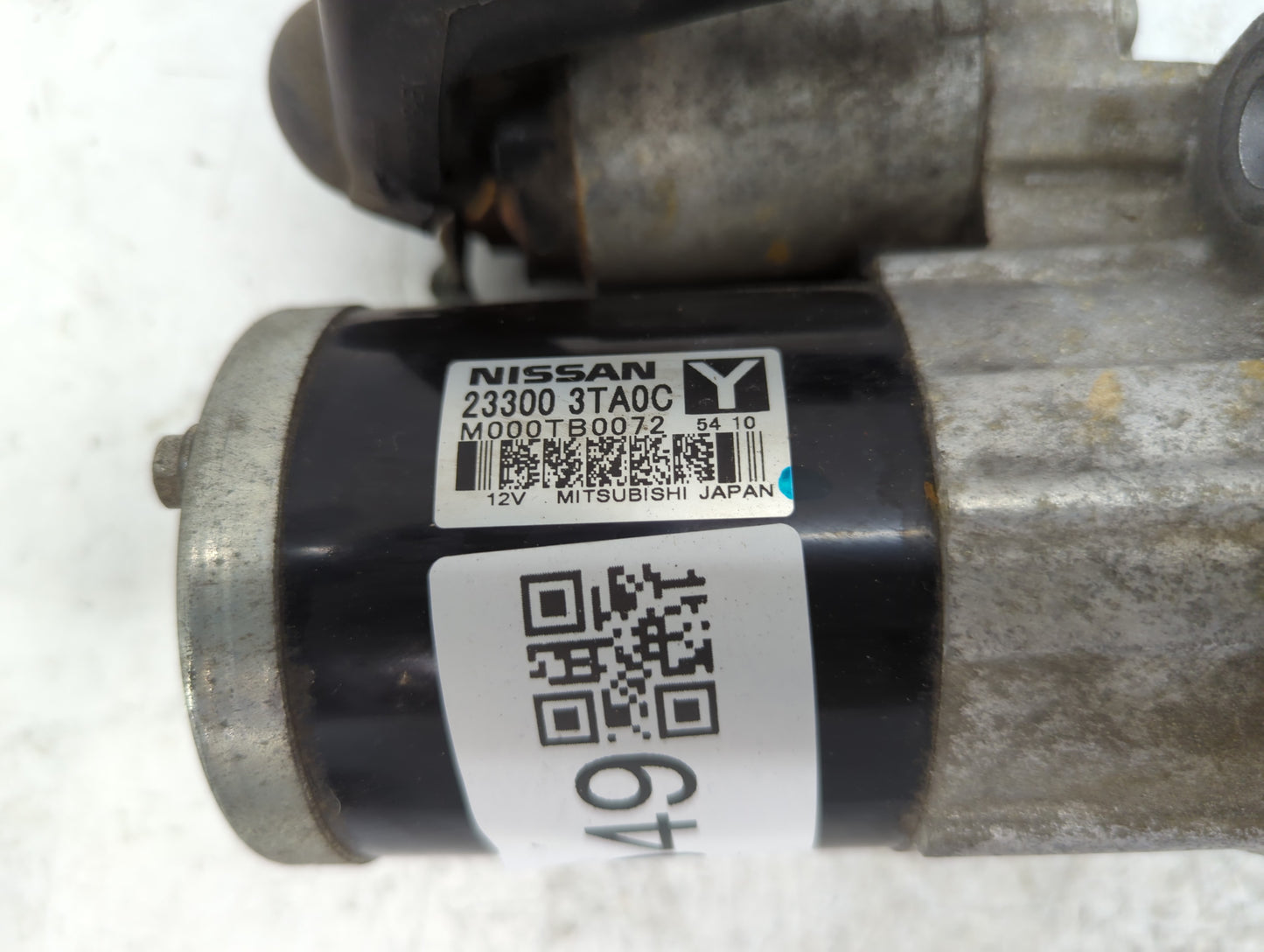2015-2020 Nissan Rogue Car Starter Motor Solenoid OEM P/N:23300 3TA0C Fits Fits 2015 2016 2017 2018 2019 2020 OEM Used Auto 
