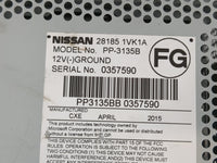 2012-2015 Nissan Rogue Radio AM FM Cd Player Receiver Replacement P/N:28185 1VK1A Fits Fits 2012 2013 2014 2015 OEM Used Aut