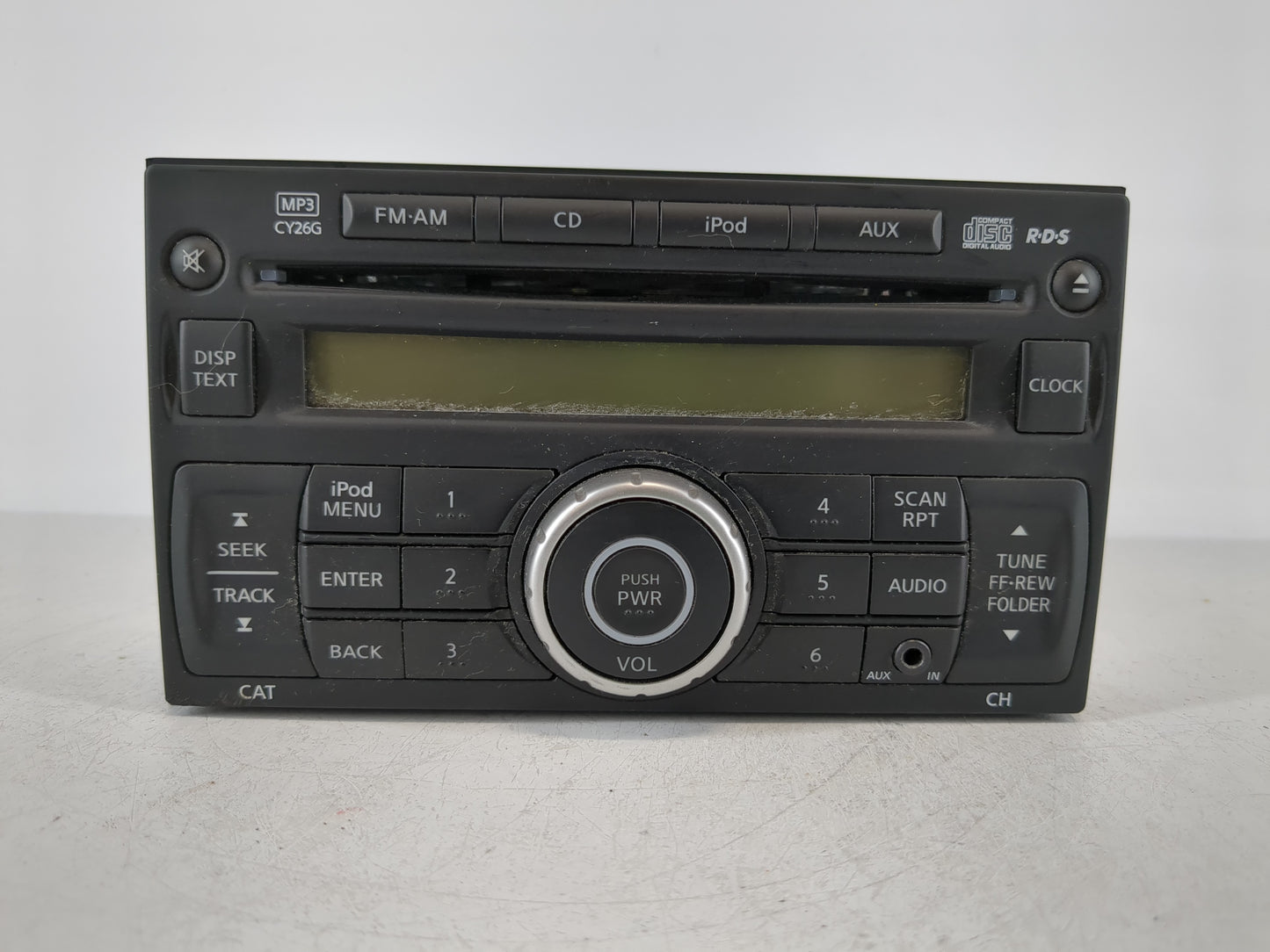 2011-2015 Nissan Rogue Radio AM FM Cd Player Receiver Replacement P/N:28185 1VK1A Fits Fits 2011 2012 2013 2014 2015 OEM Use