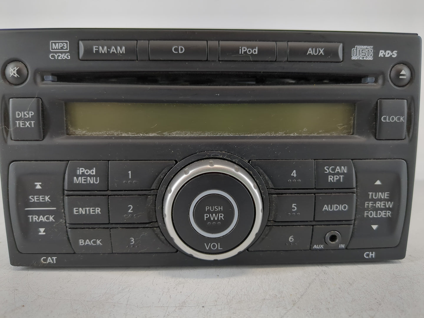 2011-2015 Nissan Rogue Radio AM FM Cd Player Receiver Replacement P/N:28185 1VK1A Fits Fits 2011 2012 2013 2014 2015 OEM Use