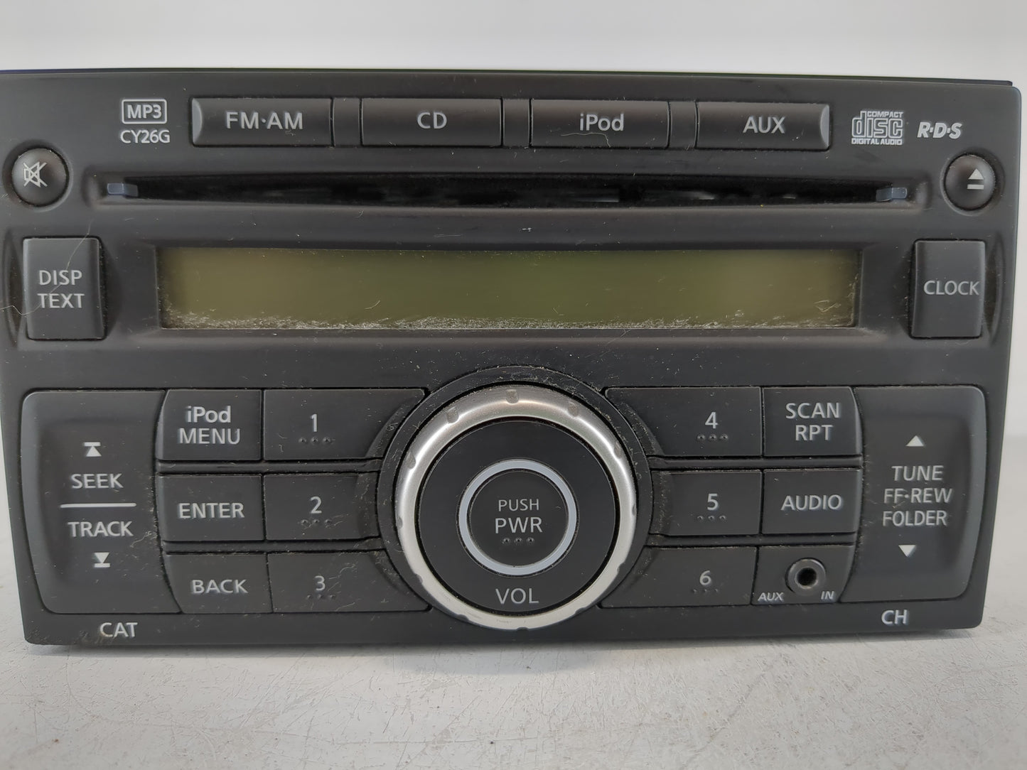 2011-2015 Nissan Rogue Radio AM FM Cd Player Receiver Replacement P/N:28185 1VK1A Fits Fits 2011 2012 2013 2014 2015 OEM Use