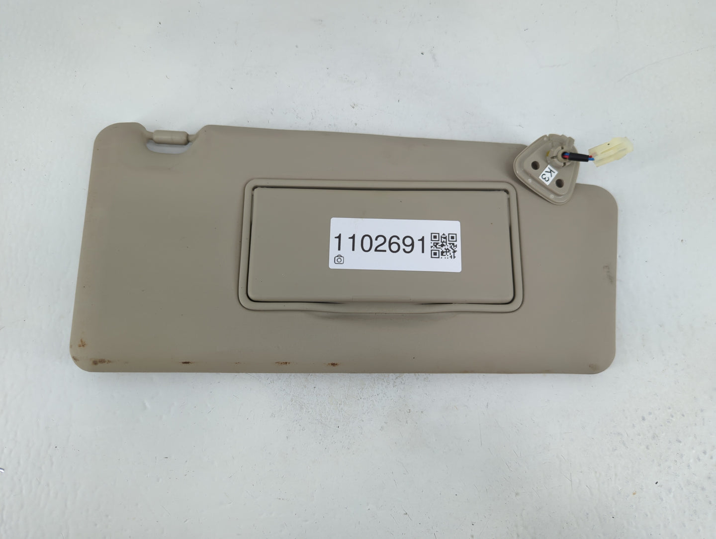 2008-2015 Nissan Rogue Sun Visor Shade Replacement Passenger Right Mirror Fits Fits 2008 2009 2010 2011 2012 2013 2014 2015 