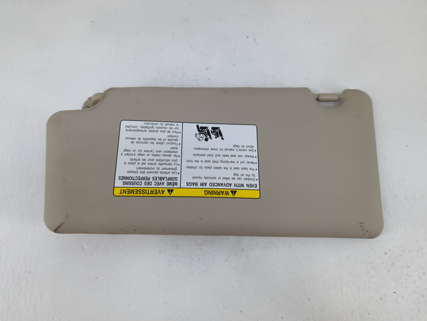 2008-2015 Nissan Rogue Sun Visor Shade Replacement Passenger Right Mirror Fits Fits 2008 2009 2010 2011 2012 2013 2014 2015 