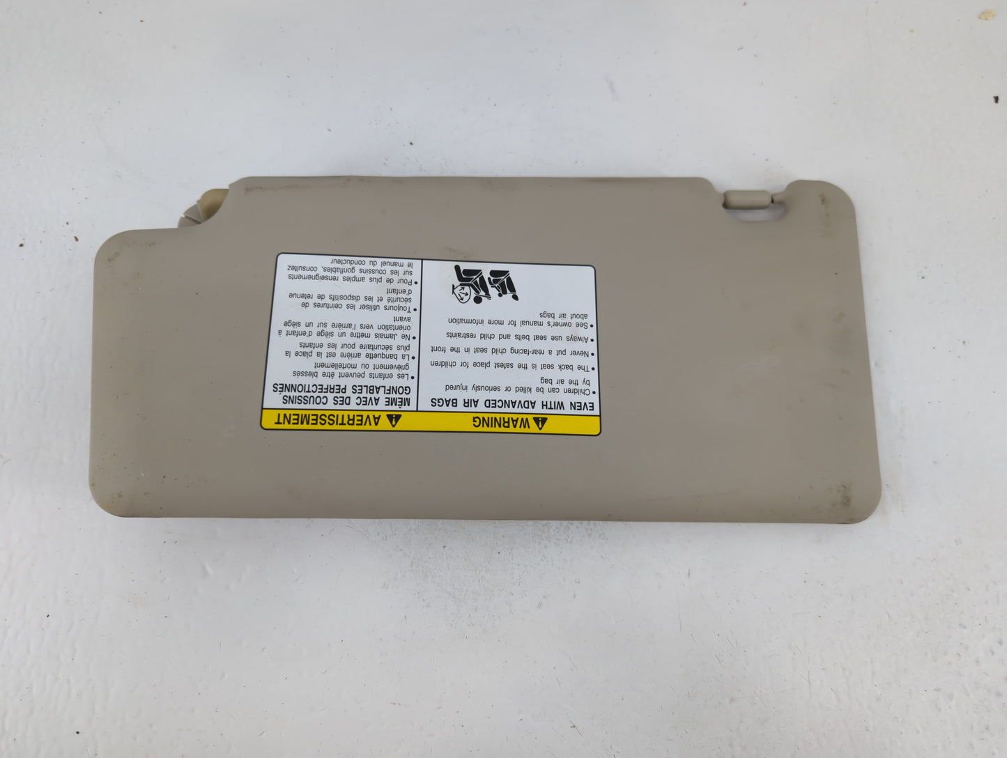 2008-2015 Nissan Rogue Sun Visor Shade Replacement Passenger Right Mirror Fits Fits 2008 2009 2010 2011 2012 2013 2014 2015 