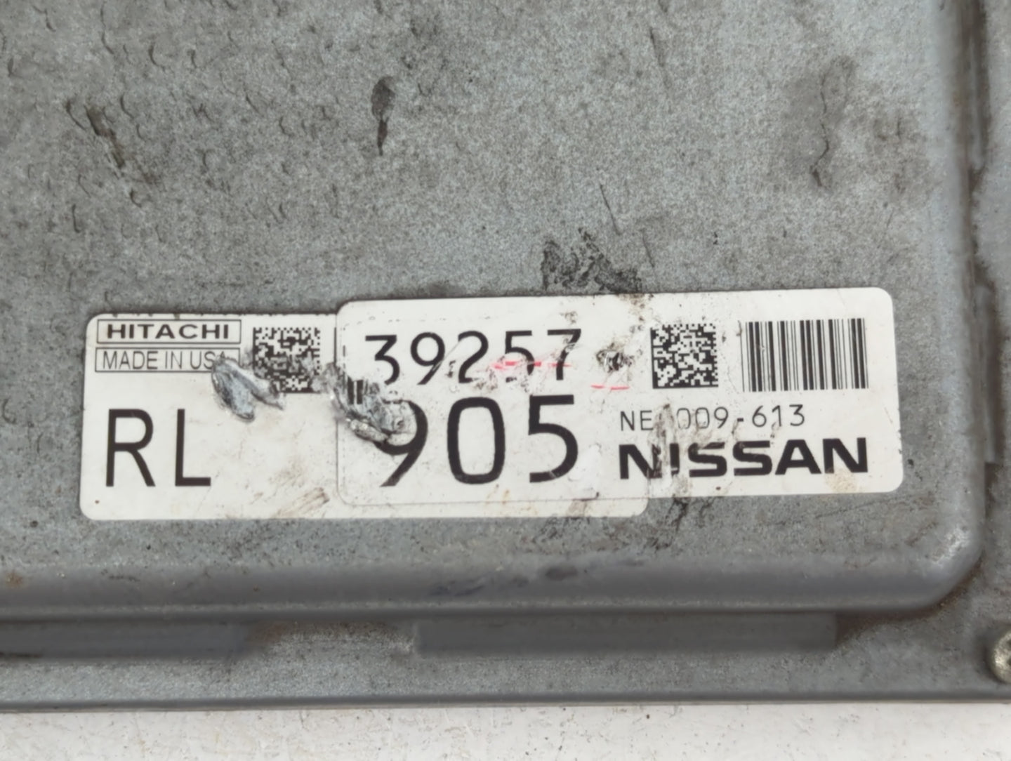 2013-2015 Nissan Rogue PCM Engine Control Computer ECU ECM PCU OEM P/N:NEC009-613 Fits Fits 2013 2014 2015 OEM Used Auto Par