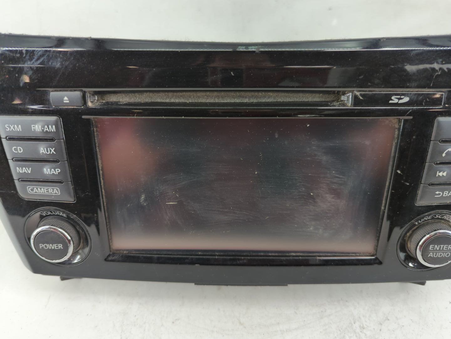 2014-2016 Nissan Rogue Radio AM FM Cd Player Receiver Replacement P/N:259154BA0B Fits Fits 2014 2015 2016 OEM Used Auto Part
