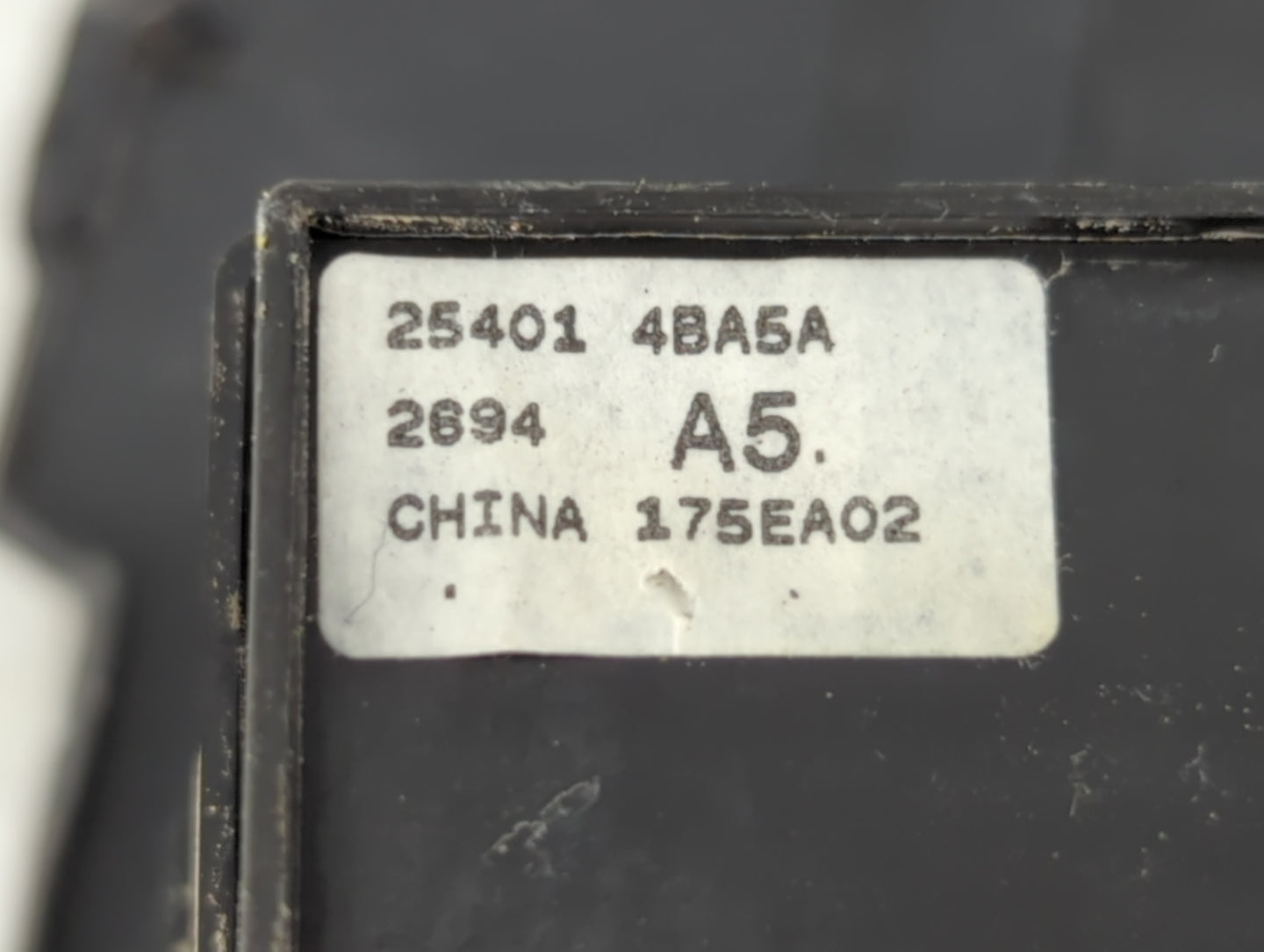 2014-2020 Nissan Rogue Master Power Window Switch Replacement Driver Side Left P/N:25401 4BA5A Fits OEM Used Auto Parts - Oe
