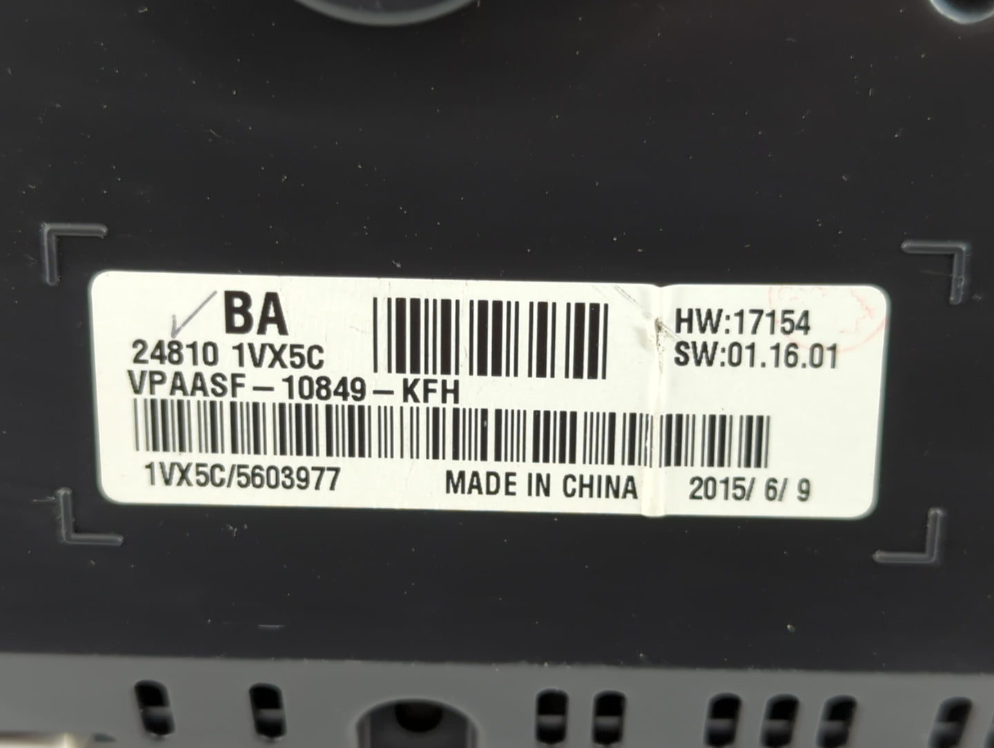2012-2015 Nissan Rogue Instrument Cluster Speedometer Gauges P/N:28410 1VX5C $A44948 Fits Fits 2012 2013 2014 2015 OEM Used 