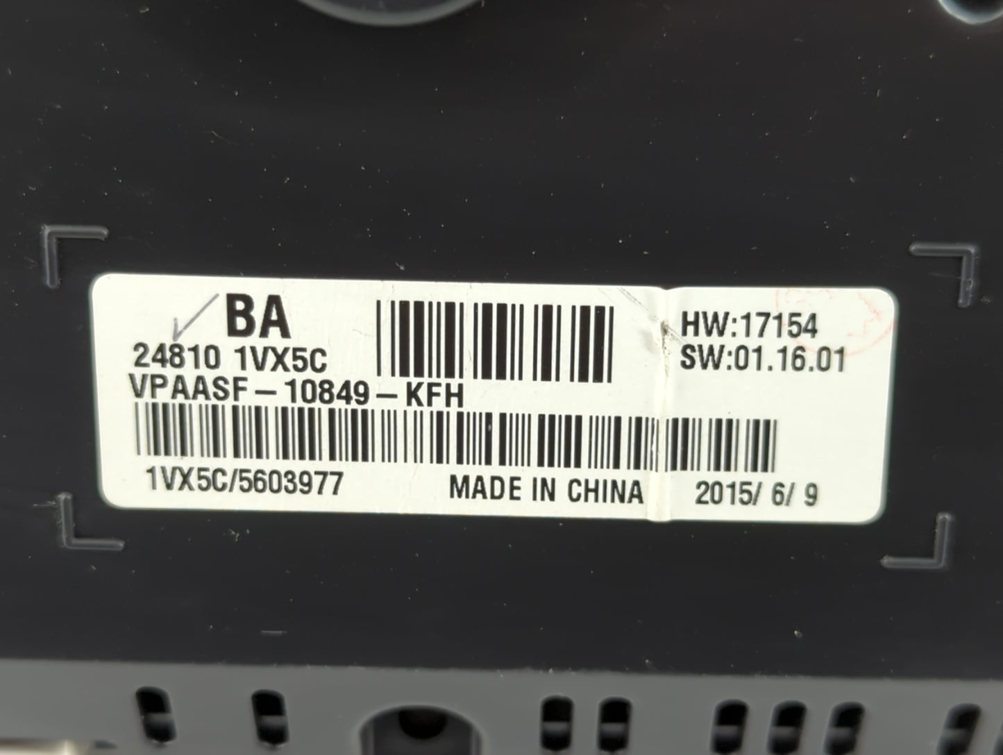 2012-2015 Nissan Rogue Instrument Cluster Speedometer Gauges P/N:28410 1VX5C $A44948 Fits Fits 2012 2013 2014 2015 OEM Used 