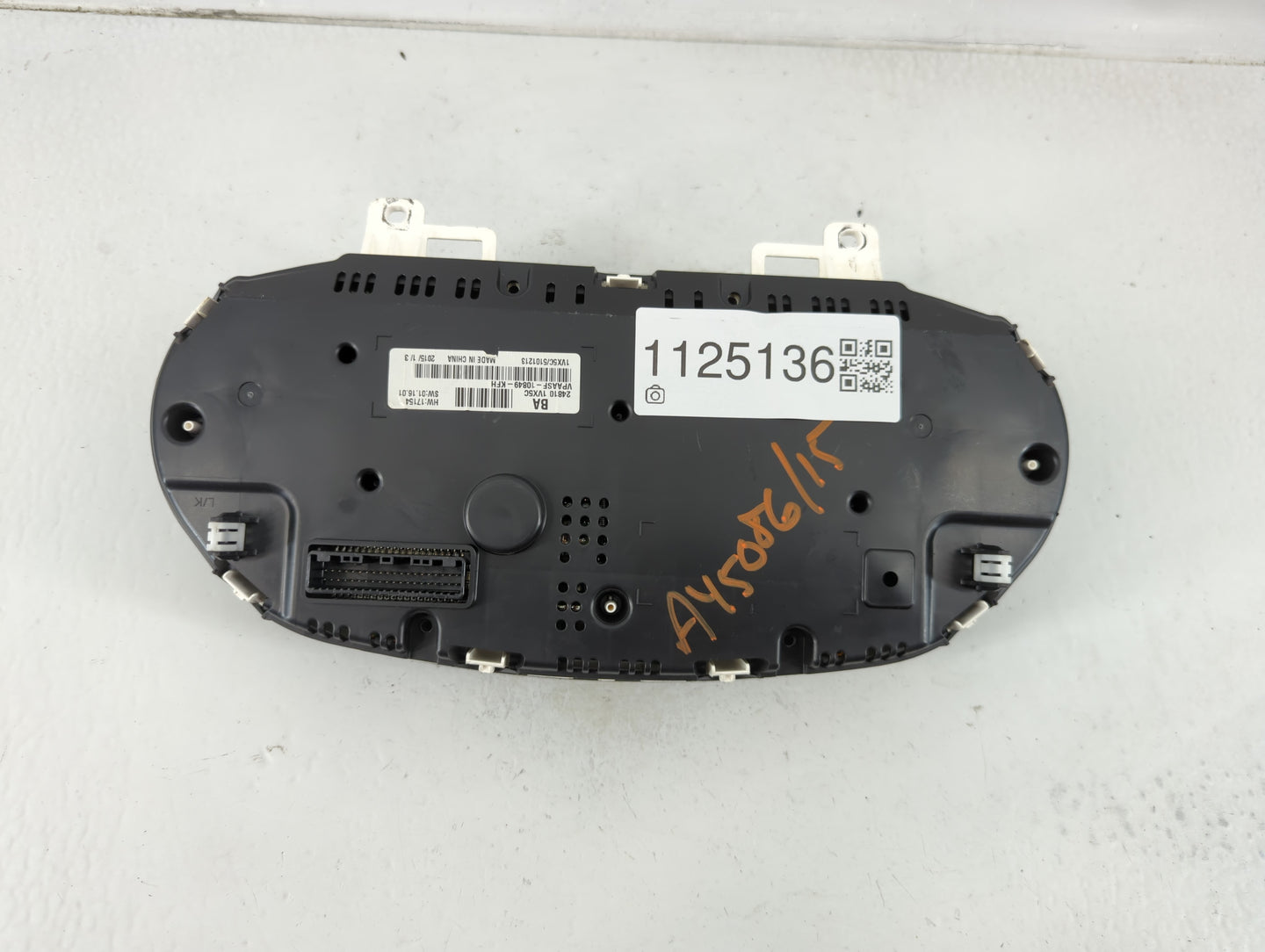 2012-2015 Nissan Rogue Instrument Cluster Speedometer Gauges P/N:24810 1VX5C Fits Fits 2012 2013 2014 2015 OEM Used Auto Par
