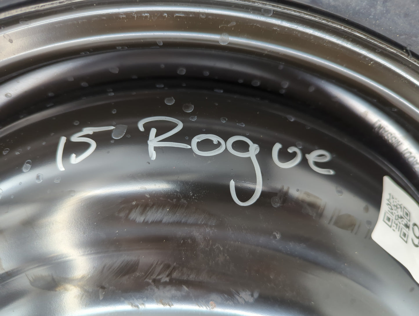 2014-2020 Nissan Rogue Spare Donut Tire Wheel Rim Oem - Oemusedautoparts1.com